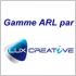 LUX CREATIVE con�oit et fabrique une gamme de produits d��clairage LED, ext�rieurs ou int�rieurs